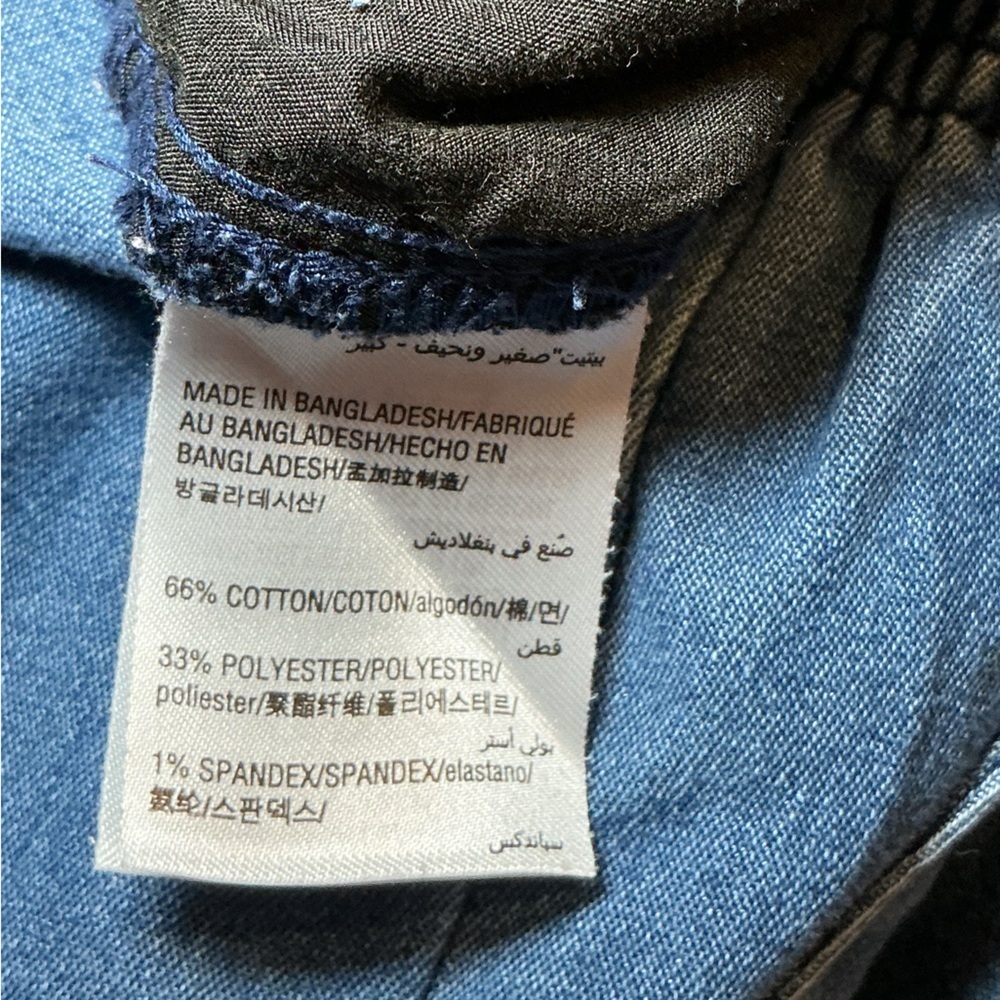 Karen Scot Casual Blue Denim pull on  Pants - Picture 7 of 10